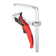 Detailed information about the product Precision Clamping Drillpro Quick Guide Rail Clamp - Effortless and Secure Hold for MFT and Guide Rail Systems for Woodworking