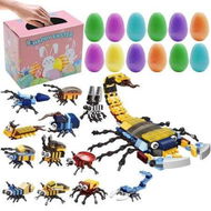 Detailed information about the product Prefilled Easter Eggs With Insect Building Blocks. Easy To Assemble Surprise Easter Egg Toys. Easter Party Favors. Easter Basket Stuffers. Easter Egg Hunting. Classroom Prize Toys (12 Pcs).