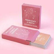 Detailed information about the product Pregnancy Mom Affirmation Cards 50 Daily Affirmations Paper Positive Motivational Quotes Inspirational Messages For Women Mothers Christmas Gift