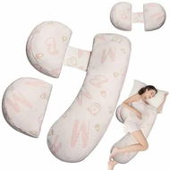 Detailed information about the product Pregnancy Pillow for Women Full Body Maternity Pillow for Back & Hip Support,Removable Soft Cover for Side Sleeper Comfort
