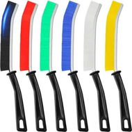 Detailed information about the product Premium 6Pcs Colorful Hard Bristle Crevice Cleaning Brushes,Multifunctional Crevice Cleaning Tools