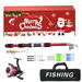 Premium Fishing Lures Kit with Tackle Box Set for Men Dads and Fishing Enthusiasts Ideal Christmas Gift. Available at Crazy Sales for $42.99