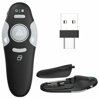 Presentation Clicker Wireless Presenter Remote Clicker for PowerPoint Presentation Remote,PowerPoint Slide Advancer,Type-C