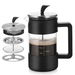 Press Coffee Maker 1000ml Heat Resistant Thickened Borosilicate Glass Coffee Pot,Tea Maker with Fine 80 Mesh Filter No-drip Spout. Available at Crazy Sales for $24.99