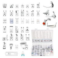 Detailed information about the product Presser Foot Set 42Pcs,Sewing Machine Presser Feet Kit Accessories with Manual Fit For All Sewing Machines