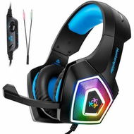 Detailed information about the product Pro V1 Gaming Headset Stereo for PS4 PC Xbox One Controller Over Ear Headphones Microphone LED Light Bass Surround Soft Mobile Phone Tablet Accessory