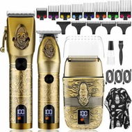 Detailed information about the product Professional Hair Clippers Men Electric Razor Shavers Nose Trimmer Cordless Beard Barber Grooming Kit