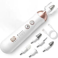 Detailed information about the product Professional Manicure Pedicure Kit,Cordless Electric Nail File Set,Rechargeable Pedicure Tools,5 Speeds Hand Foot Care Nail Drill,White