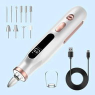 Detailed information about the product Professional Nail Drill,Electric Nail File kit for Acrylic Gel Nails,Electric Manicure and Pedicure Tools,10 Speeds Nail Care Gift for Trimmer,Grinder,Buffer