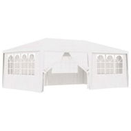 Detailed information about the product Professional Party Tent With Side Walls 4x6m White 90 G/m²