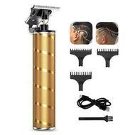 Detailed information about the product Professional T Outliner Trimmer Baldheaded Hair Clipper Cordless Zero Gapped Trimmer Zero Trimmer Gold Barber Haircut Kit