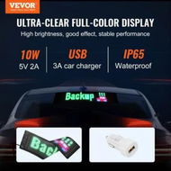 Detailed information about the product Programmable LED Sign P5 Full Color LED Scrolling Panel DIY Custom Text Animation Pattern Display Board Bluetooth APP Control Message Shop Sign