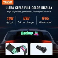 Detailed information about the product Programmable LED Sign P6 Full Color LED Scrolling Panel DIY Custom Text Animation Pattern Display Board Bluetooth APP Control Message Shop Sign