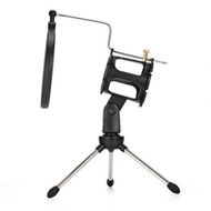 Detailed information about the product PS - 05 Adjustable Desktop Tripod Studio Condenser Stand For Microphone With Windscreen Filter Cover