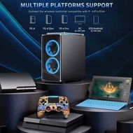 Detailed information about the product PS4 Controller Joystick with Audio and Dual Vibration for PS4/Pro/Slim/PC Immersive Gaming Experience