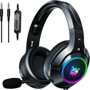 PS4 Stereo Gaming Headset For PS4 | PS5 With Microphone Gaming Headset With RGB LED Lights.