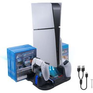 Detailed information about the product PS5 Slim Cooling Stand with Controller Charging Station