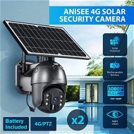Detailed information about the product PTZ Security Camera 4G LTE CCTV Spy Wireless Wifi Home Surveillance System Outdoor With Solar Panel Battery SIM Card X2