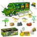 Pull Back Dinosaur Transport Truck Toy with Sound and Music Interactive Light Toy Cars for Boys and Girls Aged 4 to 7. Available at Crazy Sales for $19.95