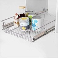 Detailed information about the product Pull-Out Wire Baskets 2 Pcs Silver 500 Mm