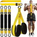 Pull Up Assistance Bands Heavy Duty Resistance Band for Pull Up Bar,Adjustable Weight Size with Fabric Feet Knee Rest for Strength Training,Yellow. Available at Crazy Sales for $29.99