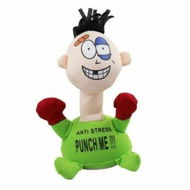 Detailed information about the product Punch Me Anti-Stress Relieve Stress Anxiety Screaming Doll Plush Toy Comfortable Touching 23CM