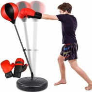 Detailed information about the product Punching Bag for Ages 3+,Boxing Bag Set Toy with Boxing Gloves,Height Adjustable Punching Bag,Sport Toy for Boys & Girls,Ideal Christmas Birthday Gift