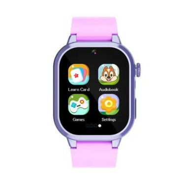 Purple Black Watch with Photo and Video Recording 35 Games Pedometer Educational Music No Calls Or Positioning No Internet Required