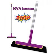 Detailed information about the product Purple Floor Squeegee WiperBroom Floor Tile Cleaning Household Extendable Handle