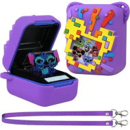 Detailed information about the product Purple Silicone Case for Bitzee Disney Interactive Toy Digital Pet Drop Proof Scratch Proof Protective Cover Virtual Electronic Pets Accessories