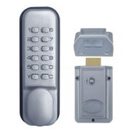 Detailed information about the product Push Button Digital Combination Security Door Lock Zinc Alloy