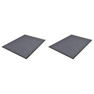 Detailed information about the product PVC Door Mats 2 Pcs Grey 90x60 Cm