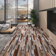 Detailed information about the product PVC Flooring Planks 5.02m 2mm Self-adhesive Multicolor.