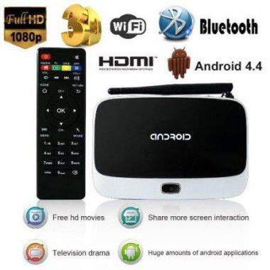 Q7 Android 4.4 TV Box CS918 Full HD 1080P Quad Core Media Player 2GB/8GB XBMC WiFi TV Box.