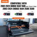 Quad-Fold Tonneau Cover Truck Bed Cover for 2002-2024 Dodge Ram 1500 PVC. Available at Crazy Sales for $479.95