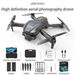 Quadcopter HD Cameras Triple Wind Resistant Gesture Control FPV Beginners Drone Headless Mode Lightweight Carbon Fibre RC Flight. Available at Crazy Sales for $49.99