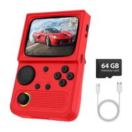 Detailed information about the product R36T Retro Gaming Console,3.5 Inch IPS Screen CRT-Inspired,Handheld Game Console with 18000+ Classic Games Supports WiFi Networked Fighting and OTG