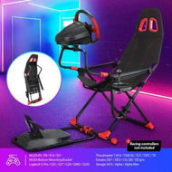 Detailed information about the product Racing Simulator Wheel Stand Sim Steering Gaming Adjustable Foldable Seat Cockpit Game Accessories Logitech G25 G902 Fanatec Thrustmaster MOZA