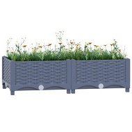 Detailed information about the product Raised Bed 80x40x23 cm Polypropylene