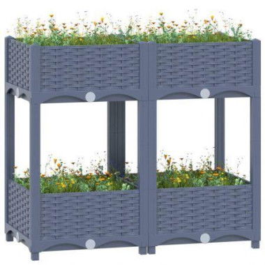 Raised Bed 80x40x71 cm Polypropylene