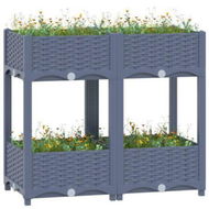 Detailed information about the product Raised Bed 80x40x71 cm Polypropylene