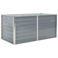 Detailed information about the product Raised Garden Bed 160x80x77 Cm Galvanised Steel Grey