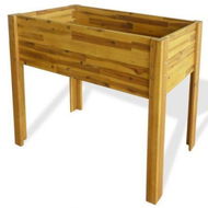 Detailed information about the product Raised Garden Planter Solid Acacia Wood