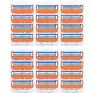 Detailed information about the product Razor Blade Refills 24Pcs Gillette Fusion 5 Shaving Orange New Version Bald Men Grooming Accessories