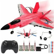 Detailed information about the product RC Airplane F-35 Jet Plane 2 CH Easy to Fly for Kids Beginners (Red)