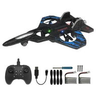 Detailed information about the product RC Airplane for Kids and Beginners, 2.4GHz Foam Drone Remote Control Airplane Outdoor Flying Toy, Blue