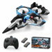 RC Airplanes with 2 Batteries,3D Flips Fighter Jets Toy,Gravity Sensing,Altitude Hold,Remote Control Copter Planes Toy. Available at Crazy Sales for $26.99