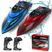 RC Boat for Kids 2Pcs Remote Control Boats Night Glowing Toys Waterproof Rechargable Battery for Pools Lakes Outdoor Play Gifts. Available at Crazy Sales for $49.99
