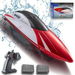 RC Boat,Remote Control Boat for Pool with LED Light,2 Batteries,High Speed 15+ MPH,Long Play Time 60+ Mins,Waterproof Boats for Lake,Red. Available at Crazy Sales for $29.99