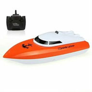 Detailed information about the product RC Boat,Remote Control Boats for Lake/Pool/Pond,2.4 GHz High Speed Mini Boats,Outdoor Adventure Electric RC Racing Boats for Kids (Red)